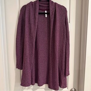 RVCA Knit‎ Plum/ Purple Cardigan Sweater Size Small
